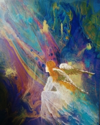 Angel Dreaming 50x60cm For Carine